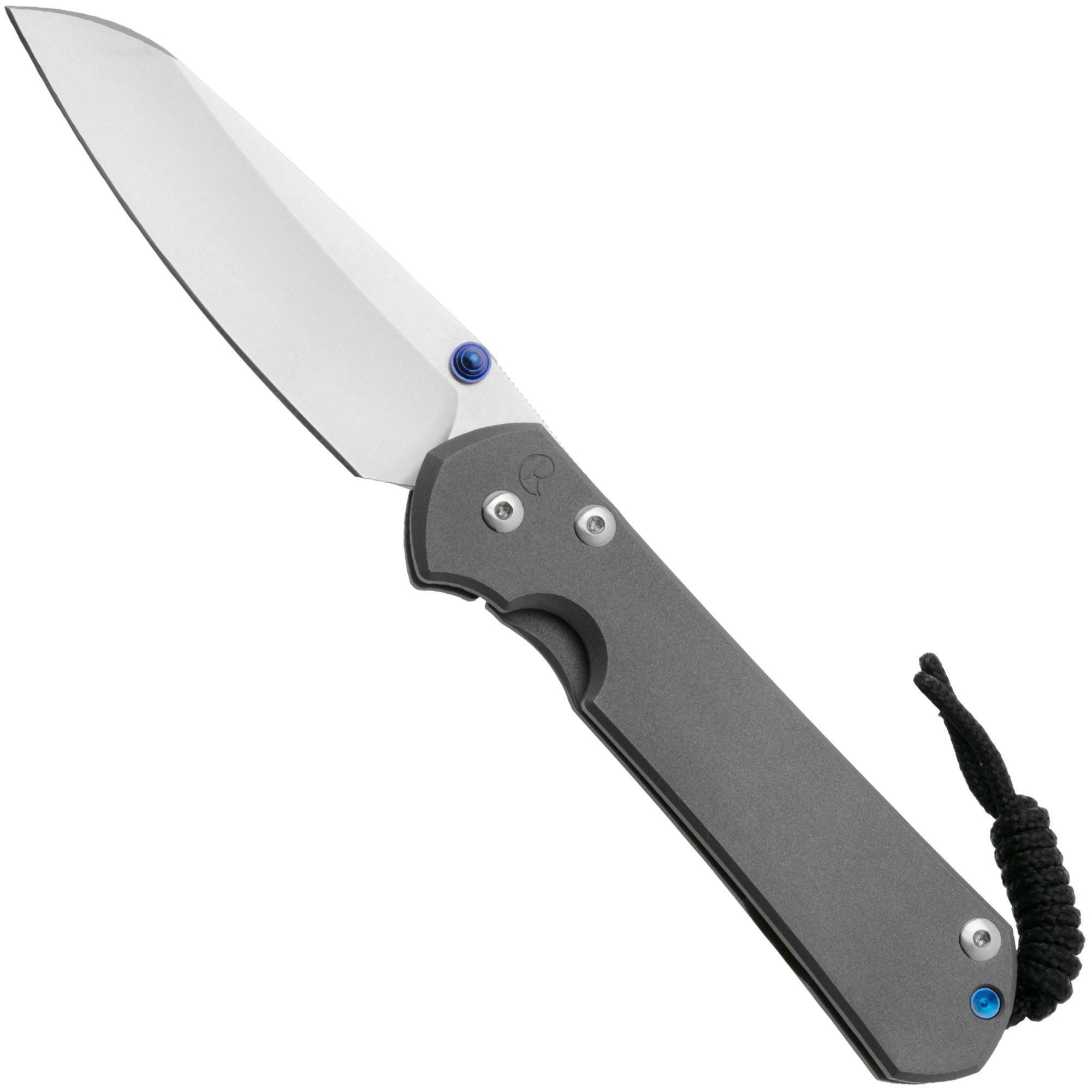Chris Reeve Large Sebenza 31 Insingo L31-1008, Stonewashed CPM MagnaCut, Sand Blasted Titanium zakmes