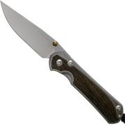 Chris Reeve Sebenza 31 Large Bog Oak inlay L31-1100 pocket knife