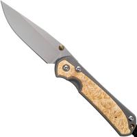 Afbeelding voor Chris Reeve Sebenza 31 Large Box Elder inlay L31-1108 zakmes