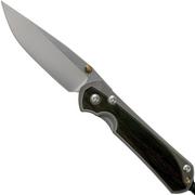 Chris Reeve Sebenza 31 Large Macassar Ebony inlay L31-1116 coltello da tasca