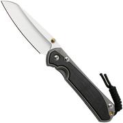 Afbeelding voor Chris Reeve Large Sebenza 31 Insingo L31-1124, Stonewashed CPM MagnaCut, Sand Blasted Titanium, Bog Oak Inlay zakmes