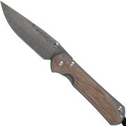 Chris Reeve Sebenza 31 Large Natural Micarta, Raindrop Damascus Drop CRL31-1218 pocket knife