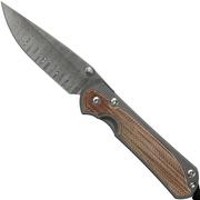 Chris Reeve Sebenza 31 Large Natural Micarta Ladder Damascus L31-1220 Taschenmesser