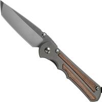 Afbeelding voor Chris Reeve Large Inkosi Natural Micarta Tanto LIN-1046 zakmes