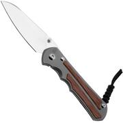 Chris Reeve Large Inkosi LIN-1126 Plain Insigno CPM-Magnacut, Glass Blasted Micarta Inlay, couteau de poche