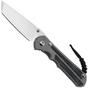 Afbeelding voor Chris Reeve Large Inkosi SIN-1132 CPM MagnaCut Tanto, Glass Blasted Titanium, Black Canvas Micarta Inlay, zakmes
