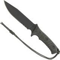 Afbeelding voor Chris Reeve Pacific Black PAC-1001 survivalmes, serrated