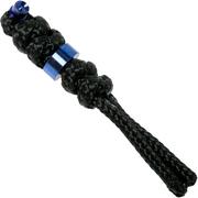 Chris Reeve Small Sebenza Lanyard with bead black/blue S31-7006