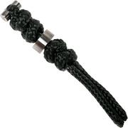 Chris Reeve Small Sebenza Lanyard mit Bead schwarz/silber S31-7008