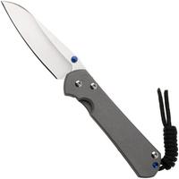 Afbeelding voor Chris Reeve Small Sebenza 31, S31-1008, Stonewashed CPM MagnaCut, Plain Insingo, Sandblasted Titanium zakmes