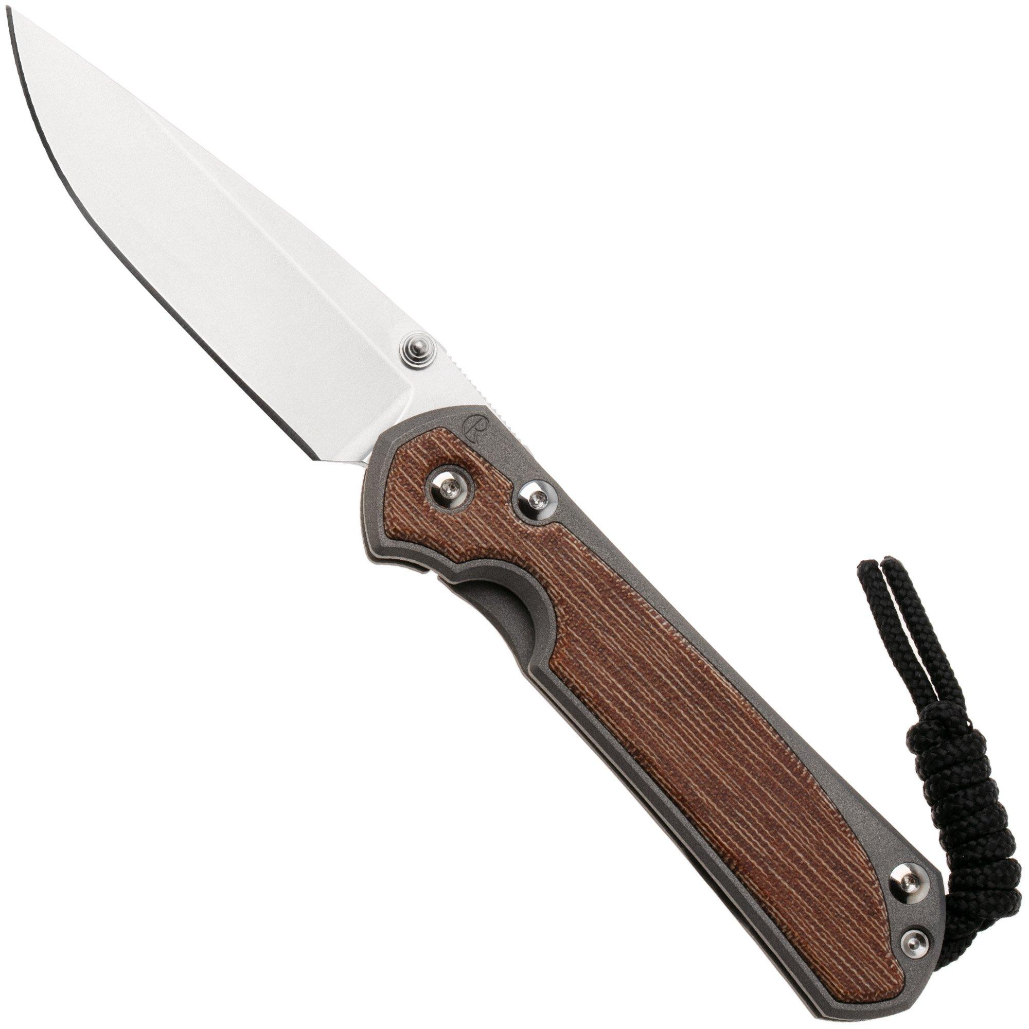 Nóż składany Chris Reeve Sebenza 31 Small Natural Micarta inlay S31-1212