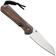 Afbeelding voor Chris Reeve Small Sebenza 31 S31-1223, Stonewashed CPM MagnaCut Insingo, Sandblasted Titanium, Natural Canvas Micarta Inlay, linkshandig zakmes