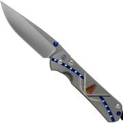 Chris Reeve Small Sebenza 31 Unique Graphics Drop Point S31-1400-20-C Taschenmesser