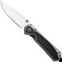 Afbeelding voor Chris Reeve Small Sebenza 31 S31-1636, Satin CPM MagnaCut, Polished Titanium, Macassar Ebony Inlay zakmes