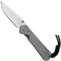 Afbeelding voor Chris Reeve Small Sebenza 31 Plain Glass Blasted Drop Point S31-1644, zakmes