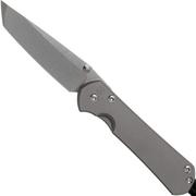Chris Reeve Sebenza 31 Small Plain Glass Blasted Tanto S31-1687 pocket knife