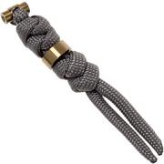 Chris Reeve Small Sebenza Lanyard with bead charcoal/gold S31-7031