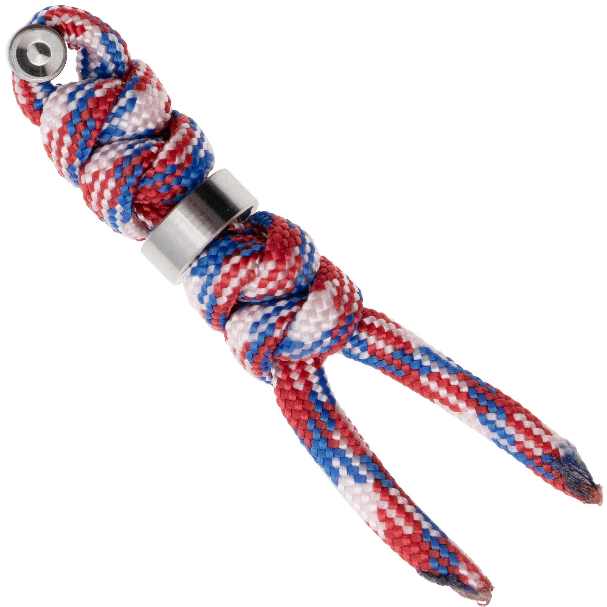 Chris Reeve Small Sebenza Lanyard with bead liberty/silver S31-7041