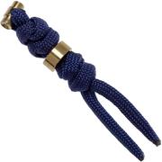 Chris Reeve Small Sebenza Lanyard with bead midnight/gold S31-7046