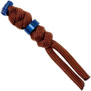 Chris Reeve Small Sebenza Lanyard with bead rust/blue S31-7054