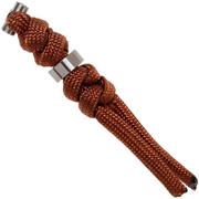 Chris Reeve Small Sebenza Lanyard com conta rust/prateado S31-7056