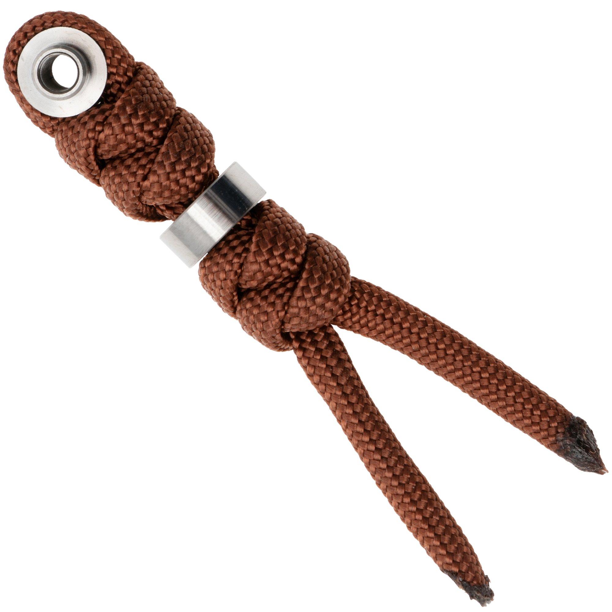 Chris Reeve Small Inkosi Lanyard mit Bead Rust/Silver SIN-7019
