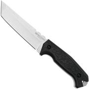 Cold Steel Medium Warcraft Tanto 13SSA, Stonewashed 4034 SS, Black GFN Fahrtenmesser, Lynn C Thompson Design