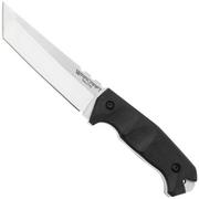 Cold Steel Warcraft Tanto 13U, Satin San Mai, Black G10 Fahrtenmesser, Lynn C Thompson Design