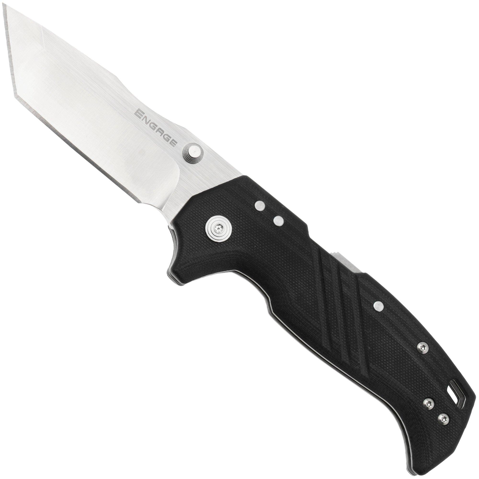 Nóż składany Cold Steel Engage 3.5" Tanto 3.5 FL-35DPLT Satin S35VN, Black G10
