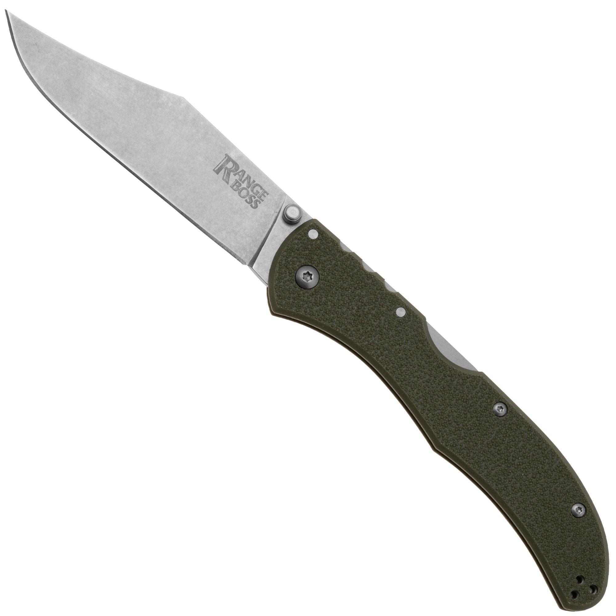 Nóż składany Cold Steel Range Boss Lockback OD Green 20KR7
