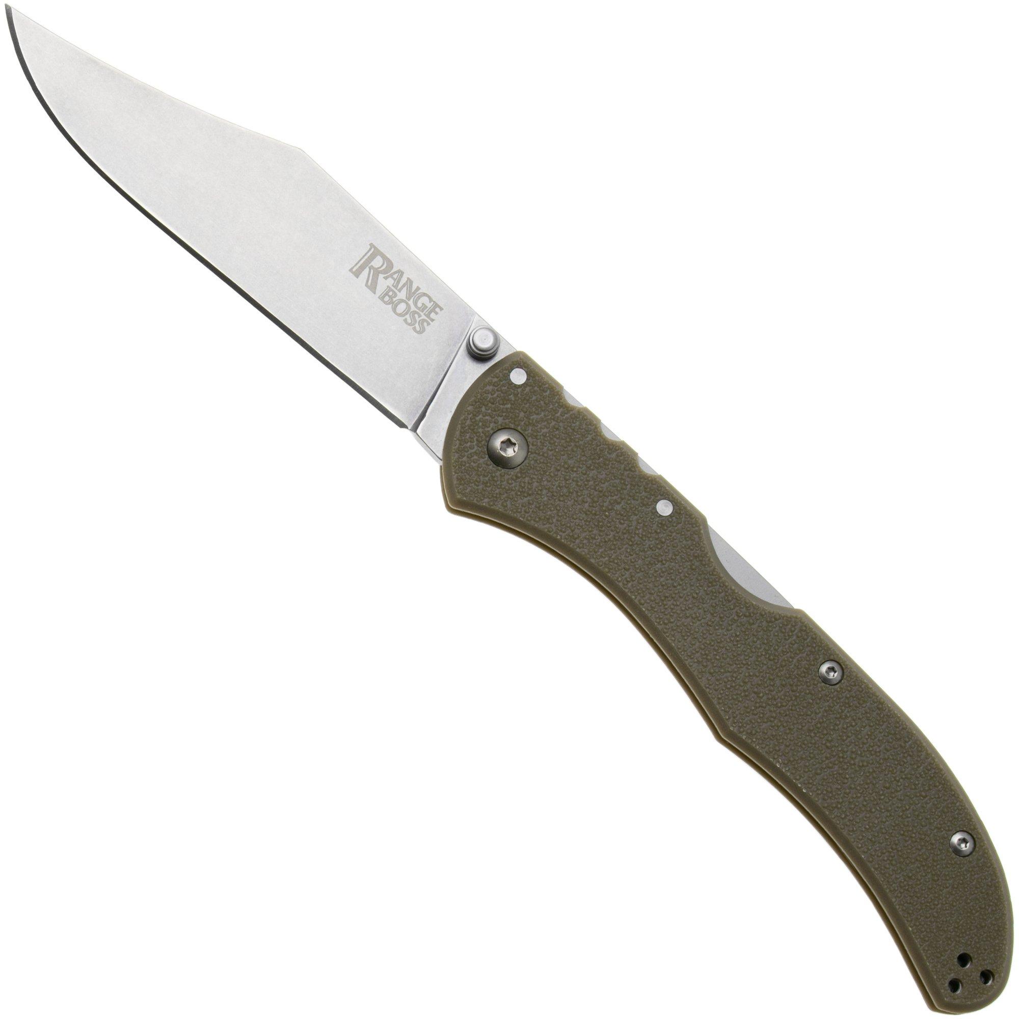 Nóż składany Cold Steel Range Boss Lockback Flat Dark Earth 20KR9