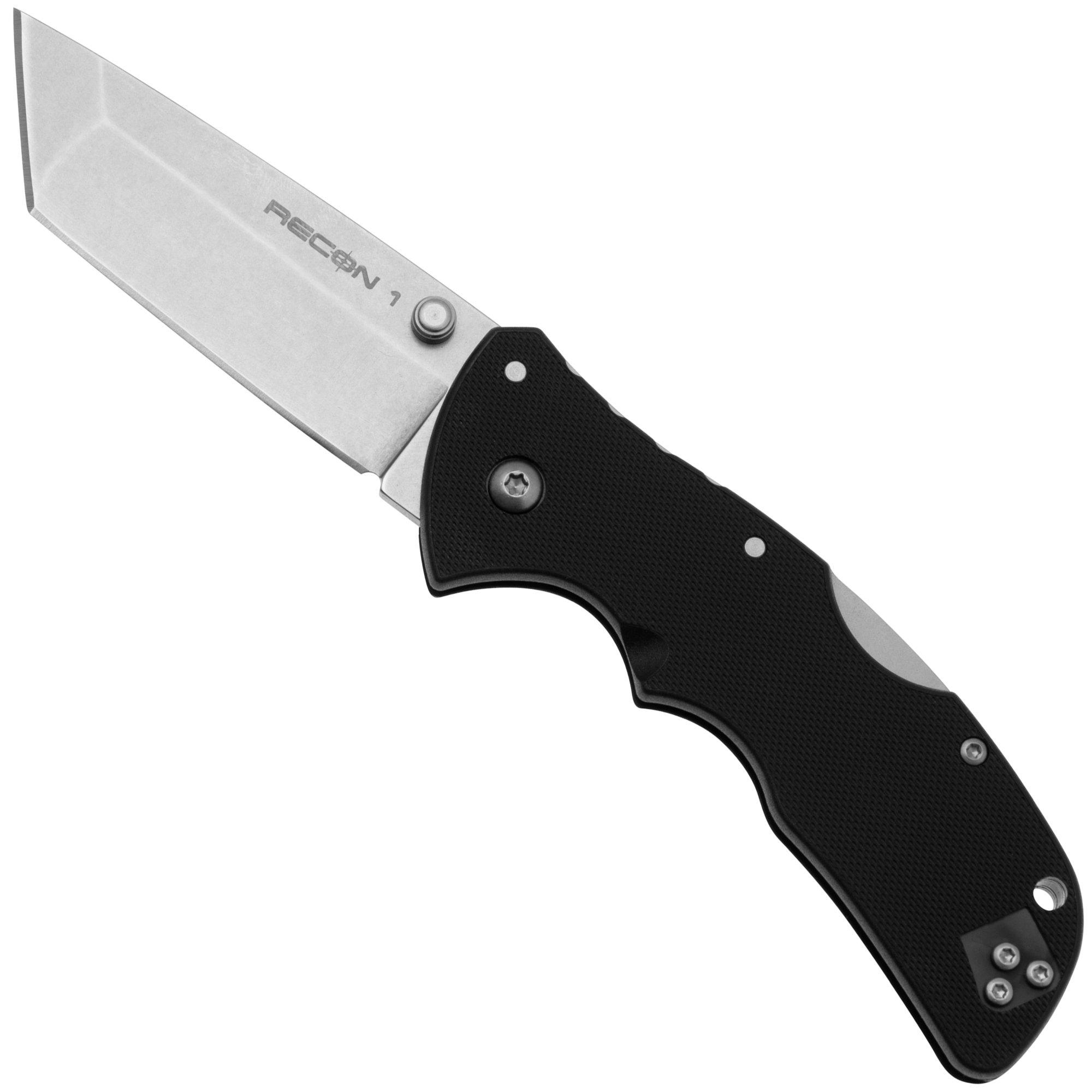 Nóż składany Cold Steel Mini Recon 1 AUS10A Tanto, Plain Edge 27BAT