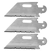 Cold Steel Click N Cut Utility Serrated Blades 40AP3C lâminas de substituição