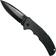 Image for Cold Steel Code 4 Spear Point 58PAS Black/Black CPM S35VN plain edge, pocket knife