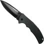 Image for Cold Steel Code 4 Spear Point 58PAS Black/Black CPM S35VN plain edge, pocket knife