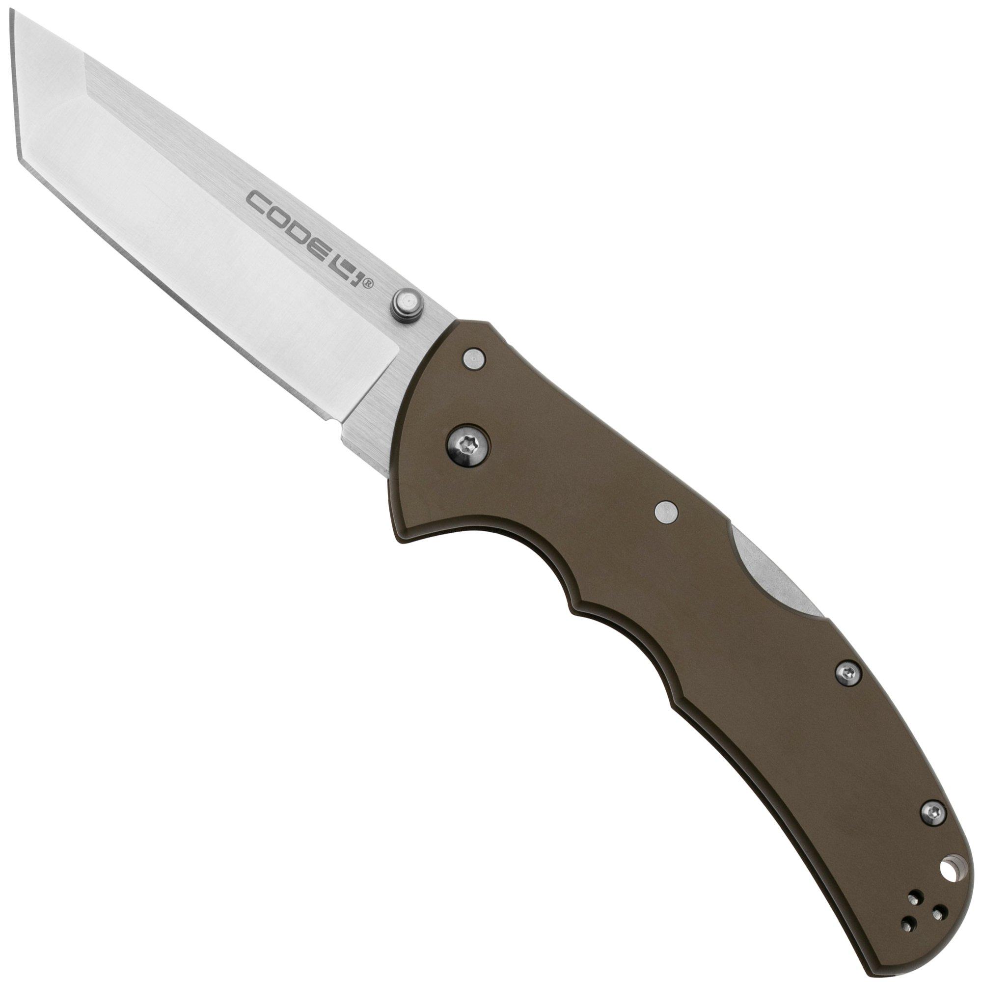 Cold Steel Code 4 Spear Point 58PS CPM S35VN plain edge