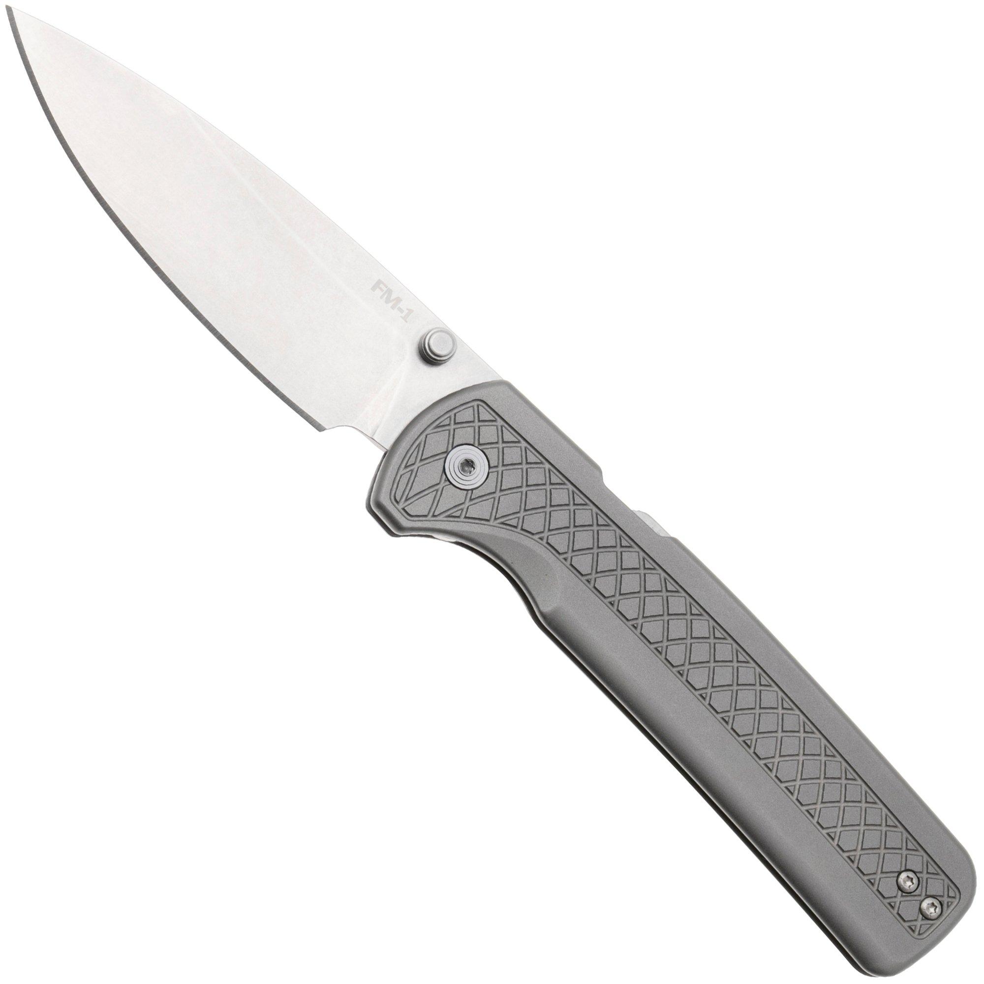 Cold Steel Full Metal Atlas FM-1 Stonewashed S35VN, Stonewashed Titanium, pocket knife