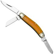 Cold Steel Gentleman's Stockman FL-GSTKM-Y, Yellow Bone, pocket knife