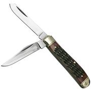 Nóż składany Cold Steel Mini Trapper FL-MTRPR-J Jigged Brown Bone