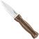 Image for Condor Bushcot CTK1040-3.3WSK Satin 14C28N, Walnut, fixed knife