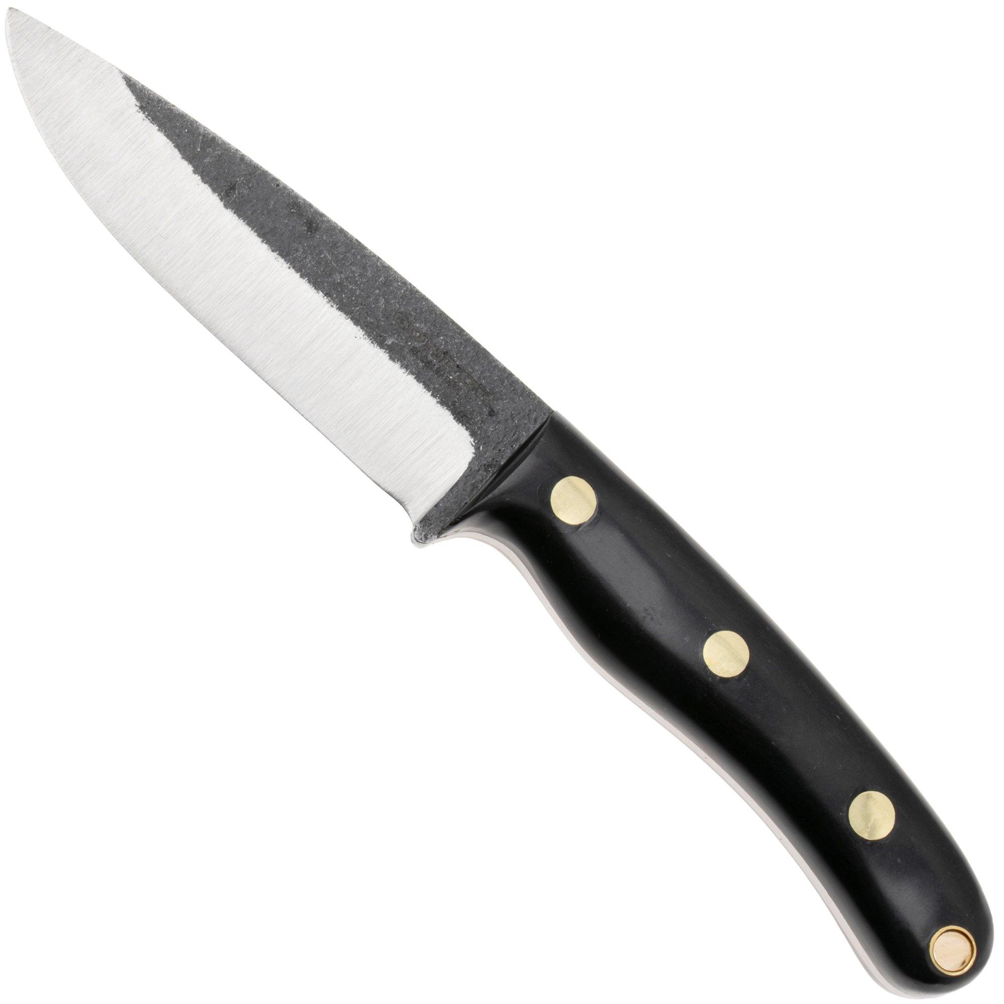 Condor Juliet CTK1060-4.2SS, Natural 440C, Black Paper Micarta fixed knife, Tony Lennartz design