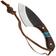 Image for Condor Blue River Skinner CTK112-3.5-4C, Brut De Forge 440C, Walnut Turqouise Stone, fixed knife
