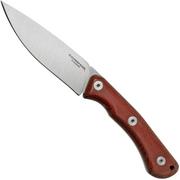 Nóż z głownią stałą Condor Sport X.E.R.O. Campfire Knife 2844-43SK, Sandvik 14C28N Stainless Steel, Red Micarta