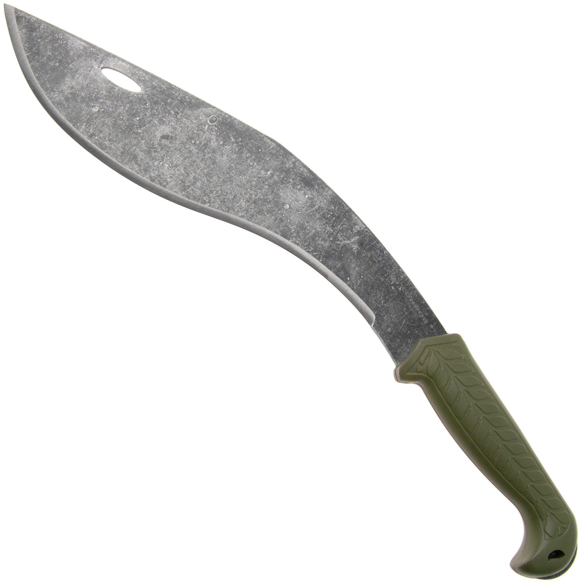 Condor TerraKukri CTK2862-13AHC 1075 High Carbon, Green Polypropylene, kapmes