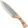 Afbeelding voor Condor Pictus CTK3941-6.1HC, Stonewashed 1095 Carbon Steel, American Hickory, vaststaand mes, Walter Matthews design