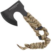 Condor Carlitos Neck Hachet CTK819-29-HC, Desert Camo Paracord, Black Kydex, EDC Beil