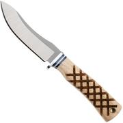 Afbeelding voor Condor Woodspirit Tracker CTK827-1.1SK, Blasted Satin Sandvik 14C28N, American Hickory, vaststaand mes, Jason Breeden design
