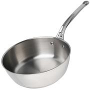 Afbeelding voor de Buyer Milady 3411.24 roestvaststalen sauteerpan, 24 cm