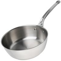 Afbeelding voor de Buyer Milady 3411.24 roestvaststalen sauteerpan, 24 cm