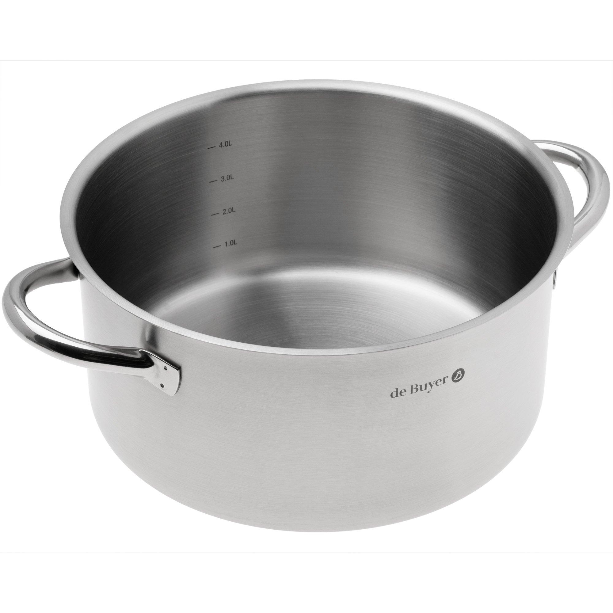 Garnek de Buyer Prim’Appety 3505.24, bez przykrywki, 24 cm, 4L